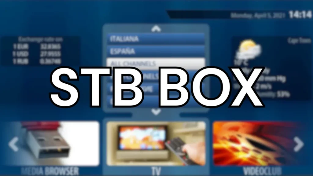 iptv stb box