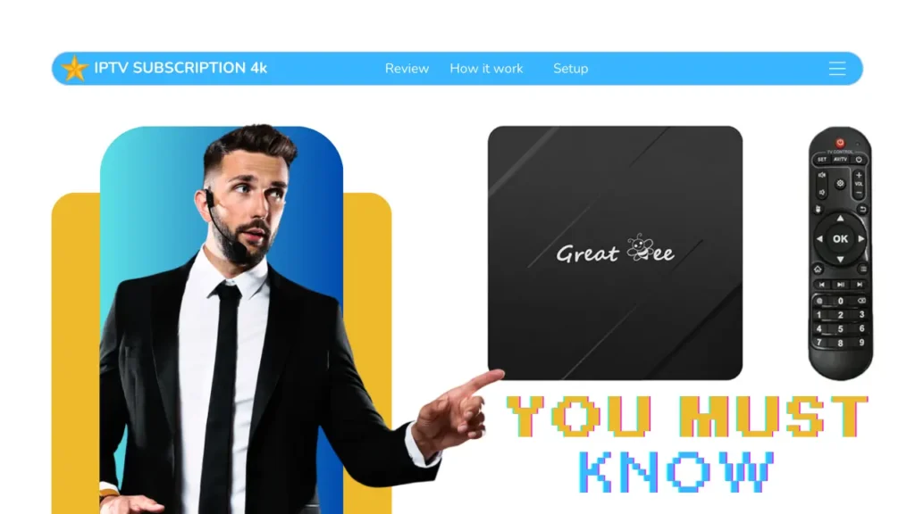 great bee iptv box